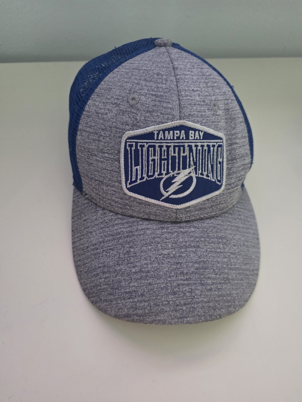Fanatics Tampa Bay Lightning Gray and Blue Trucker Hat